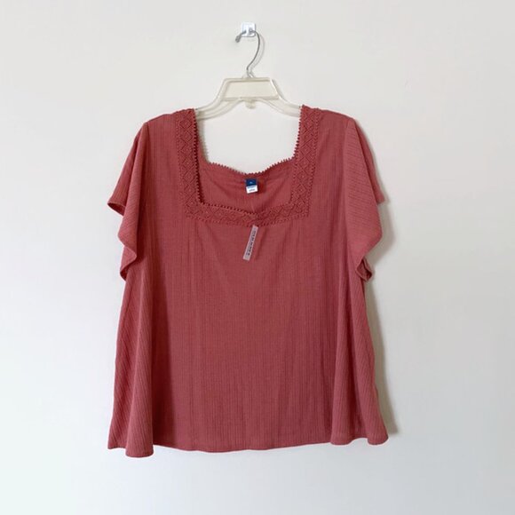 Square neck summer blouse ✿ - Picture 1 of 8